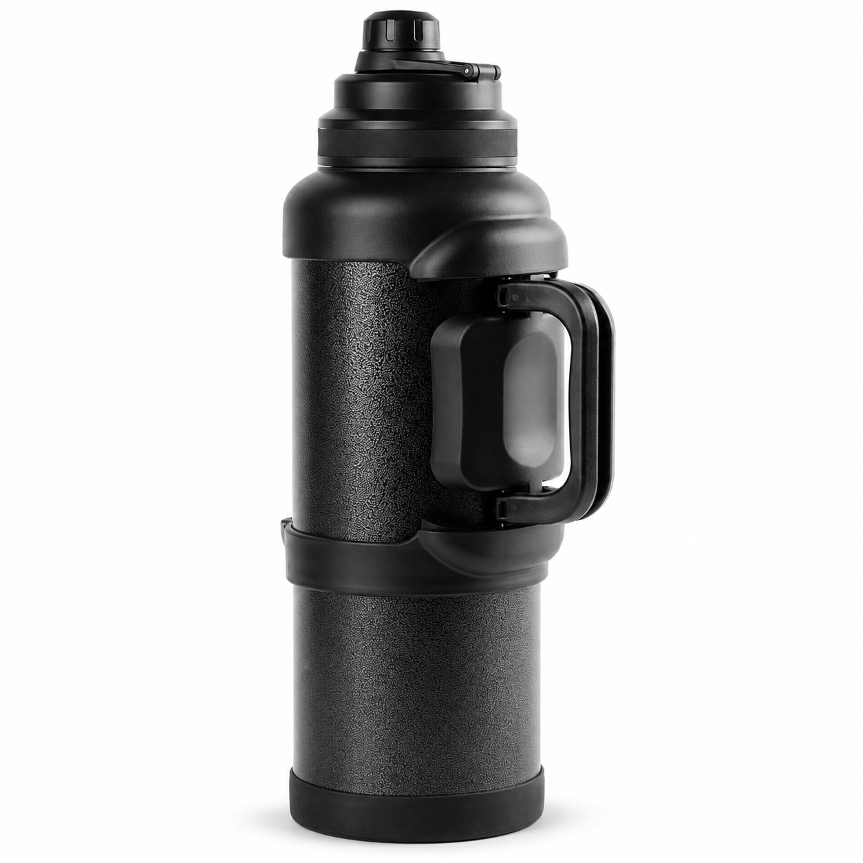 4L Double-Wall Vacuum Insulated Stainless Steel Water Bottle, Hammered Onyx
