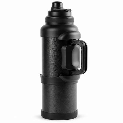 4L Double-Wall Vacuum Insulated Stainless Steel Water Bottle, Hammered Onyx