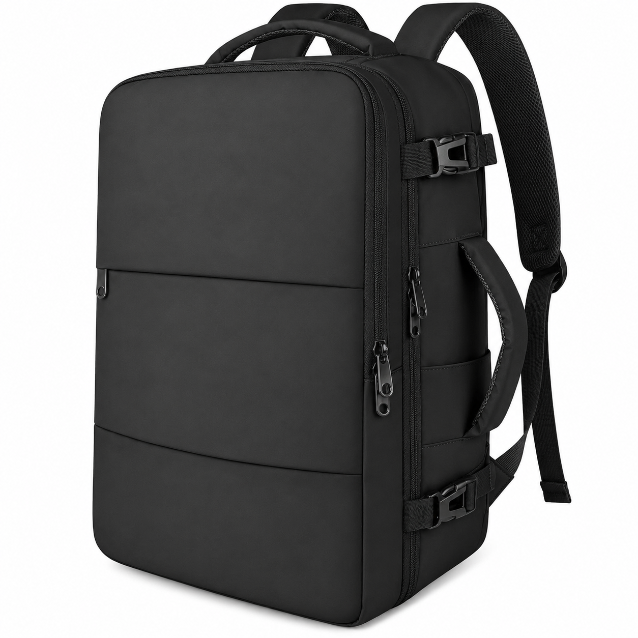 40L Carry-On Travel Backpack, Fits Laptops up to 17.3 Inches, Black
